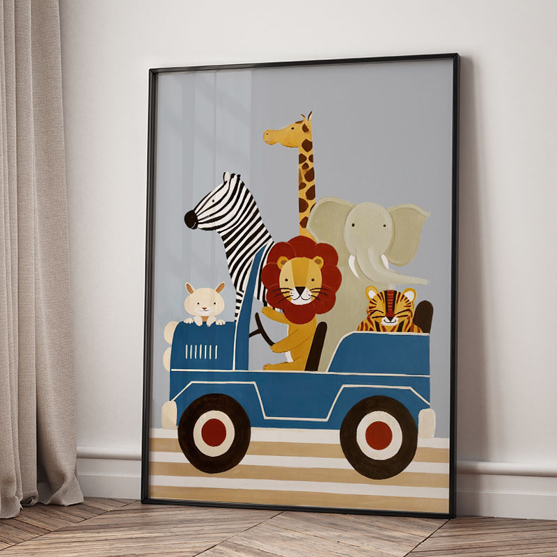 Lukisan Kanvas Seni Dinding Ka - Baby Nursery Images ulasan dan harga