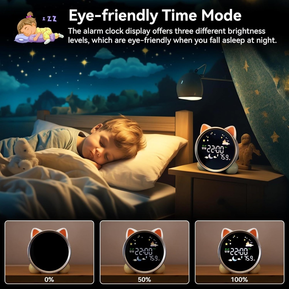 Jam Alarm Anak Siap Bangun, Pe - Sound Sleep Trainer Clock ulasan dan harga