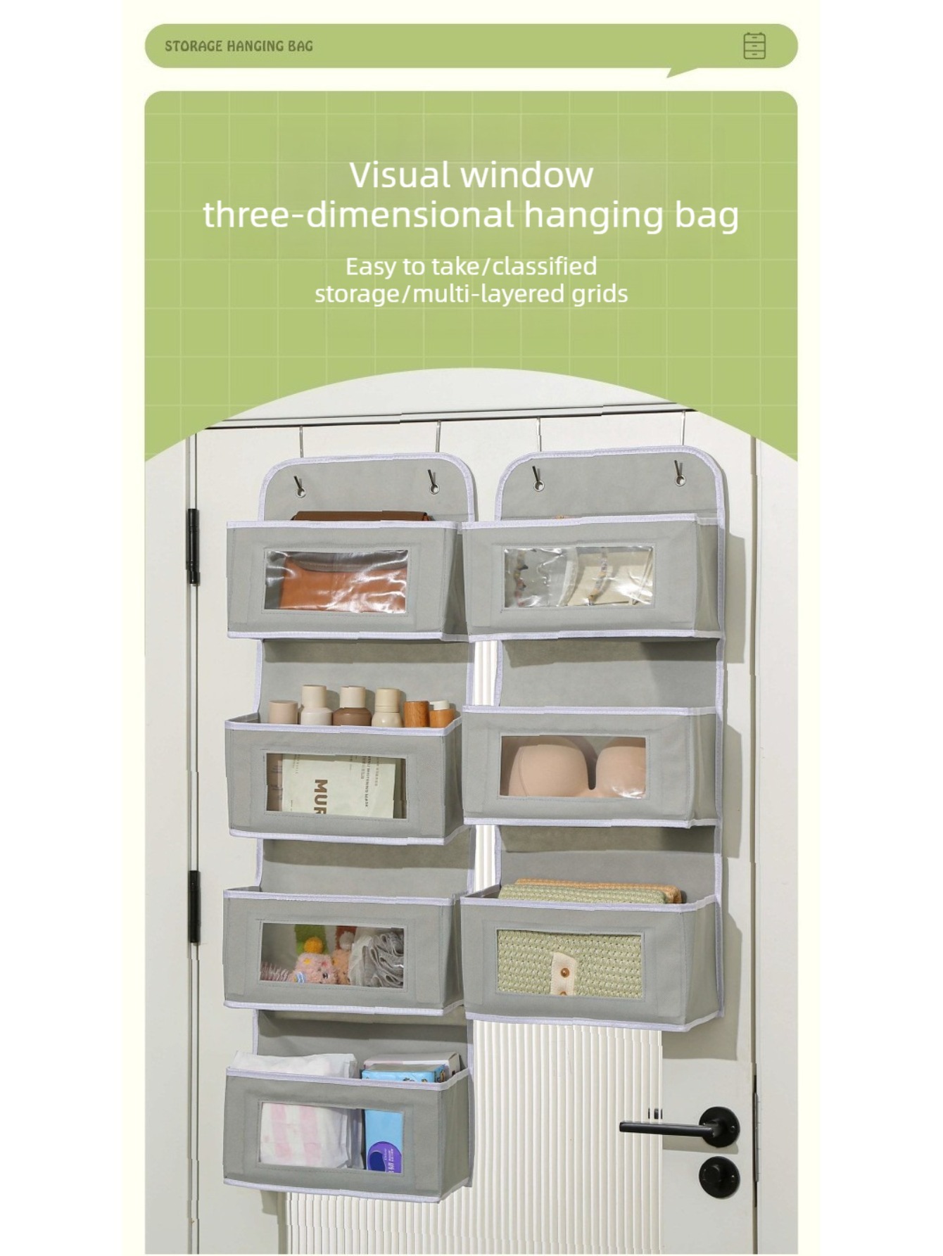 Tas Gantung Multi-Layer untuk  - Baby Nursery Hooks ulasan dan harga