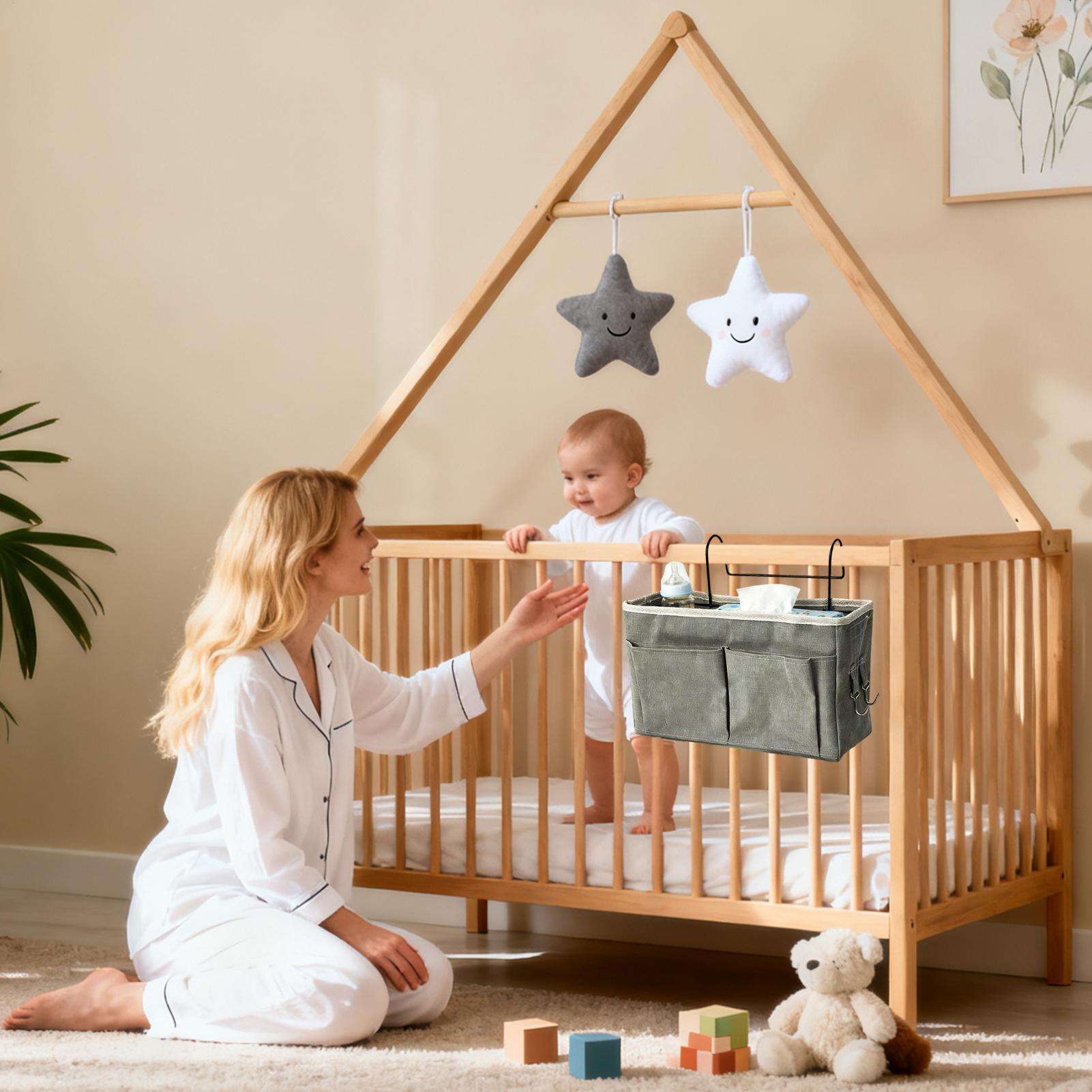 Organizer Penyimpanan Samping  - Baby Nursery Cushion ulasan dan harga