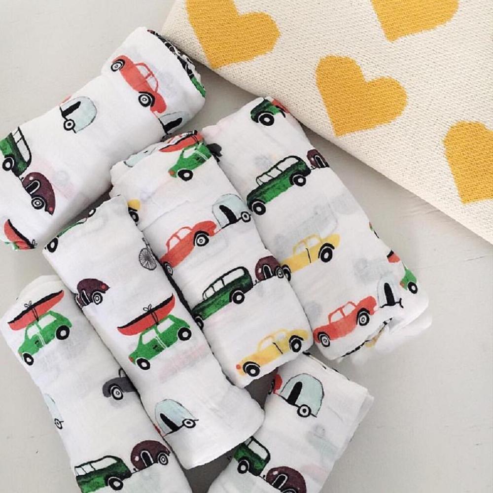 Selimut Bayi Muslin Ultra Lemb - Swaddle Blanket Muslin ulasan dan harga