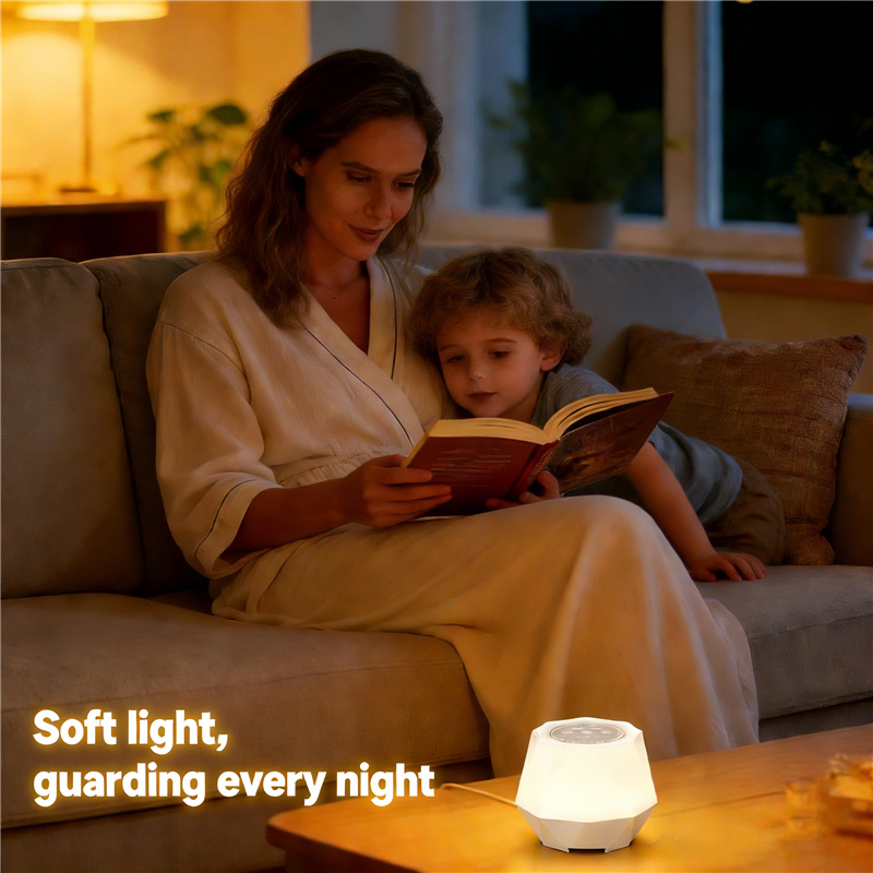 Mesin Suara Putih dengan Lampu - Baby Nursery Colors ulasan dan harga
