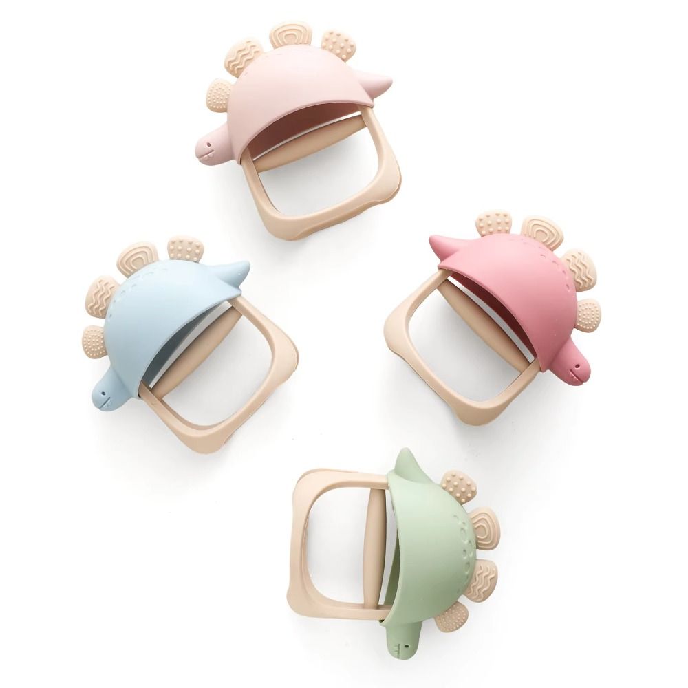 Teether Dinosaurus Silikon Foo - Baby Nursery Colors ulasan dan harga