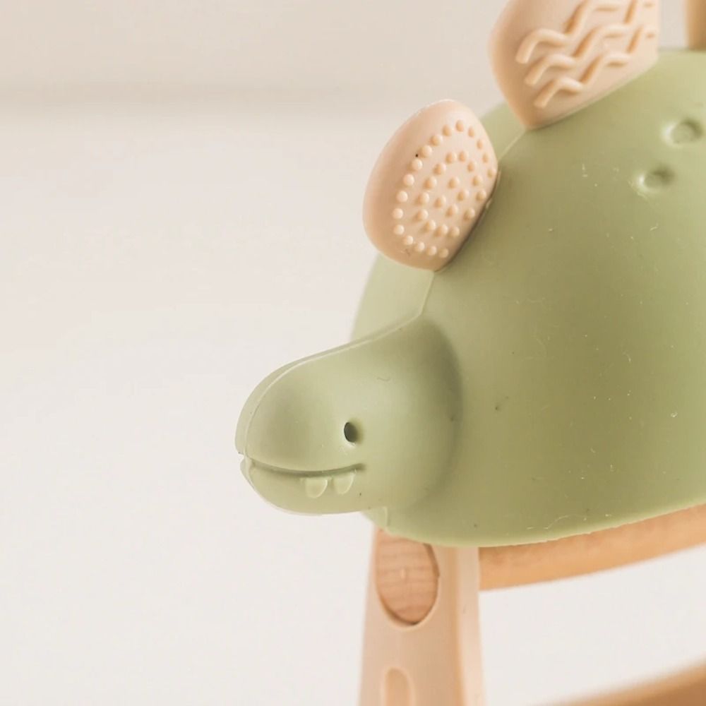Teether Dinosaurus Silikon Foo - Baby Nursery Colors ulasan dan harga