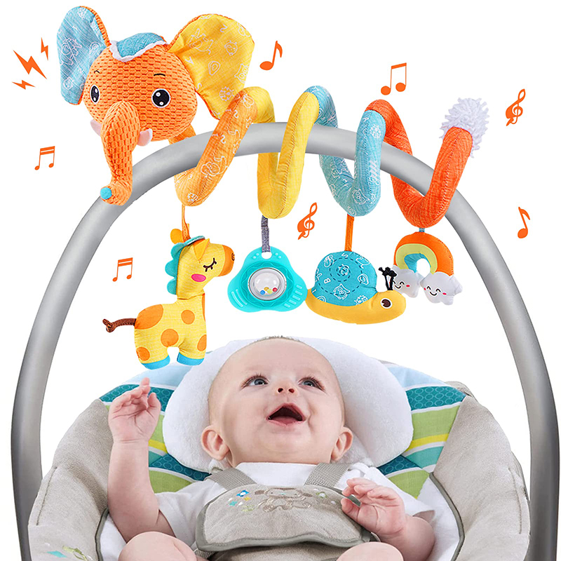 Mainan kursi mobil gajah warna - Baby Nursery Images ulasan dan harga