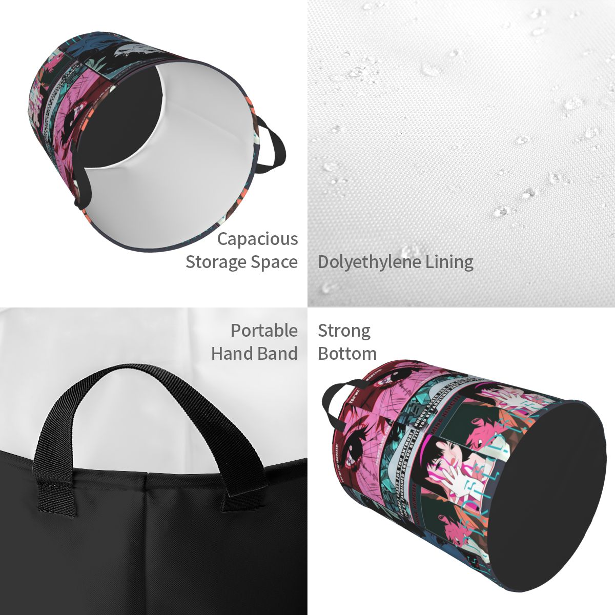 Keranjang Cucian Lipat P-Perfe - Baby Nursery Laundry Basket ulasan dan harga